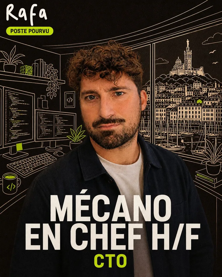 Annonce Rafa — Mécano en chef H/F