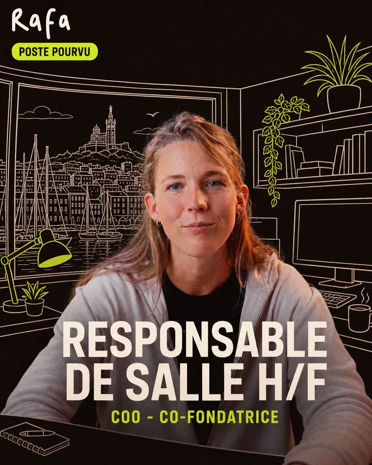 Annonce Rafa — Responsable de salle H/F
