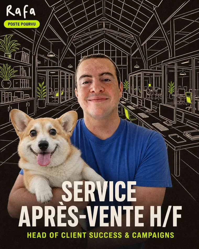 Annonce Rafa — Service après-vente H/F