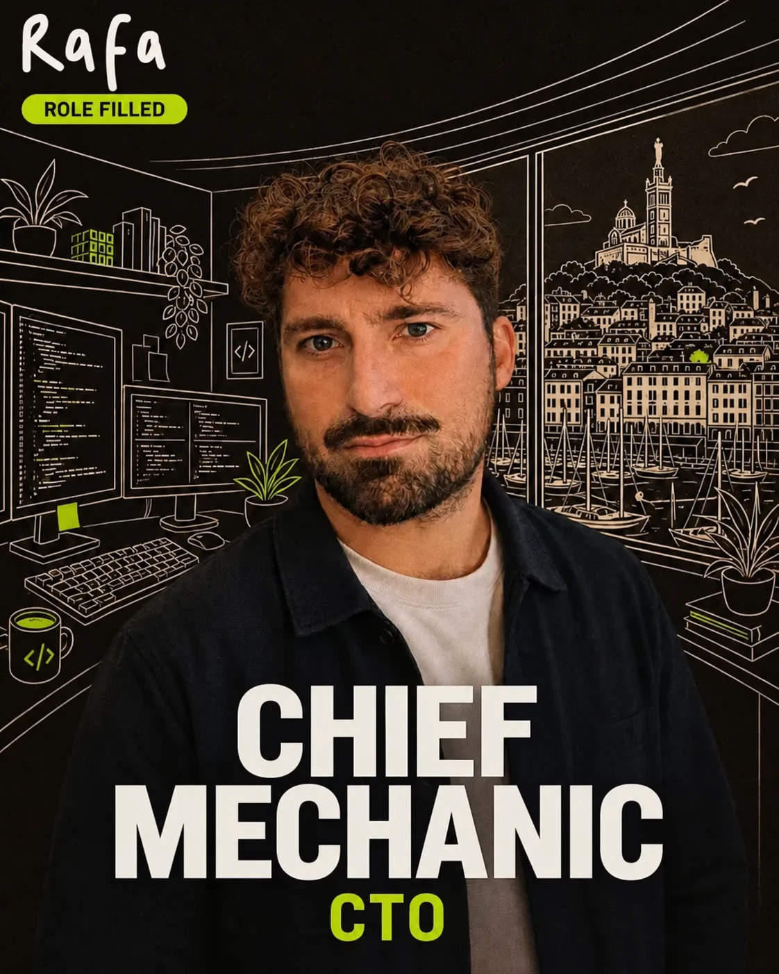 Rafa ad — Chief Mechanic, all genders